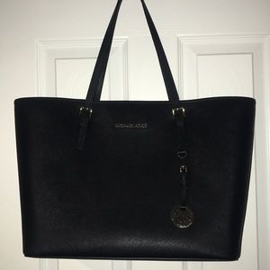 Michael kors black tote!